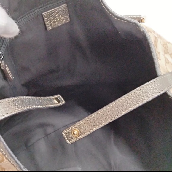 GUCCI Canvas Abbey Shoulder Bag - Picture 6 of 9